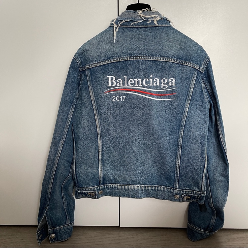 Balenciaga 2017 Denim Jacket